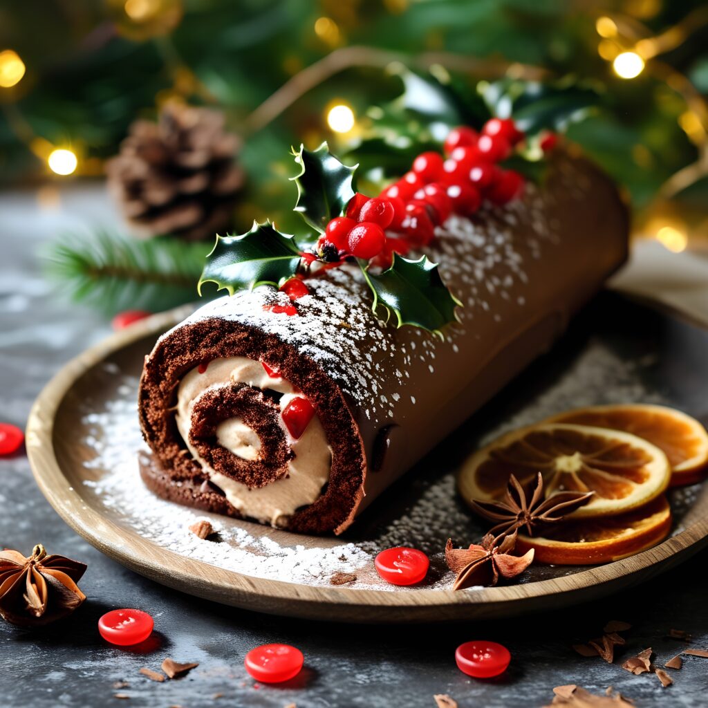 Christmas Roll Cake