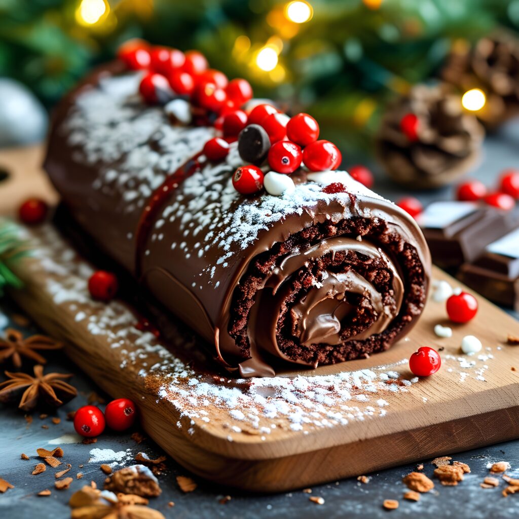 Christmas Roll Cake