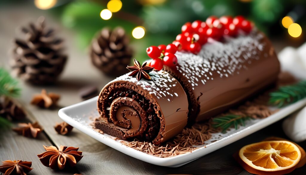  Chocolate Christmas Roll