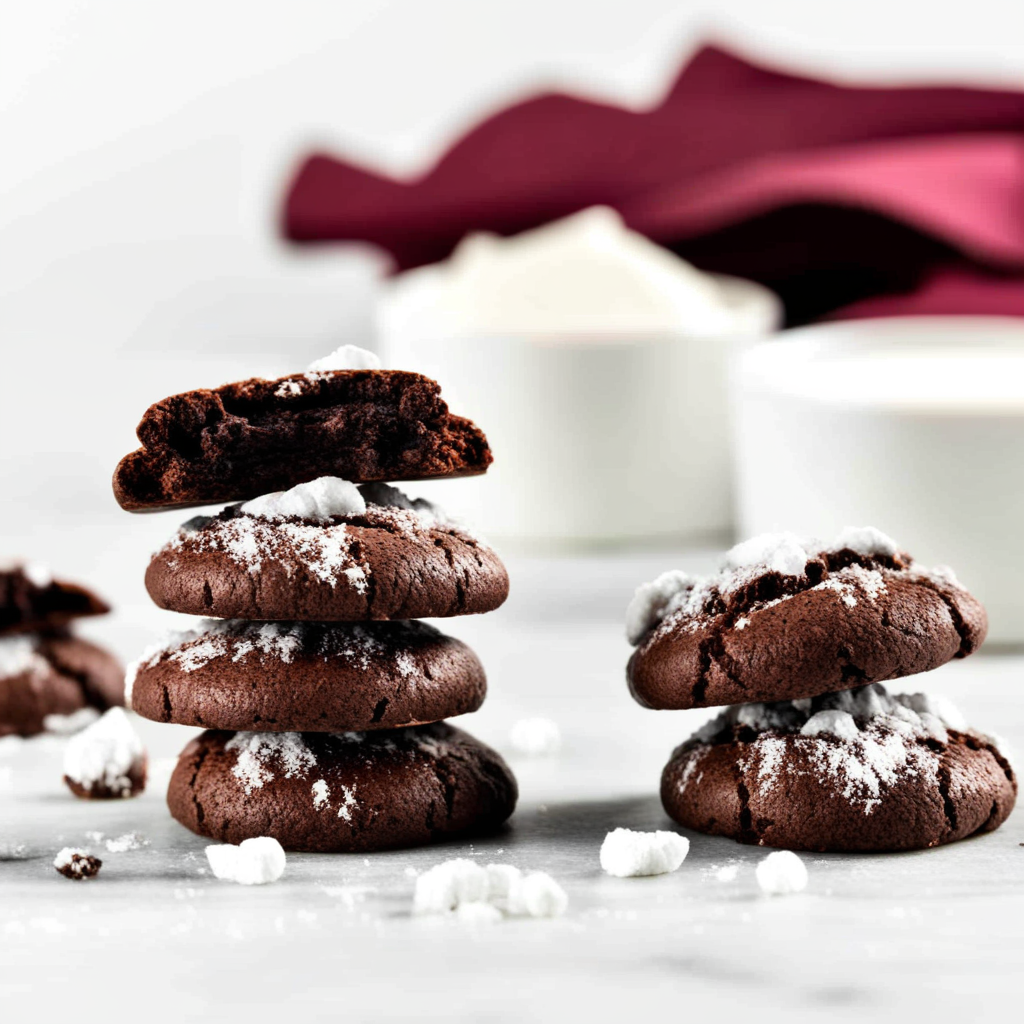 Chocolate Crinkle Cookies