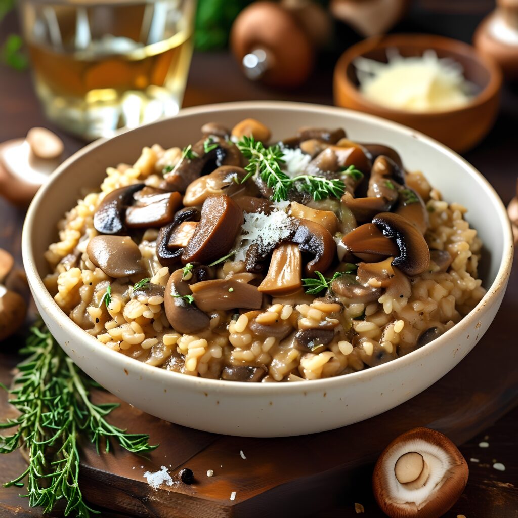 Mushroom Risotto