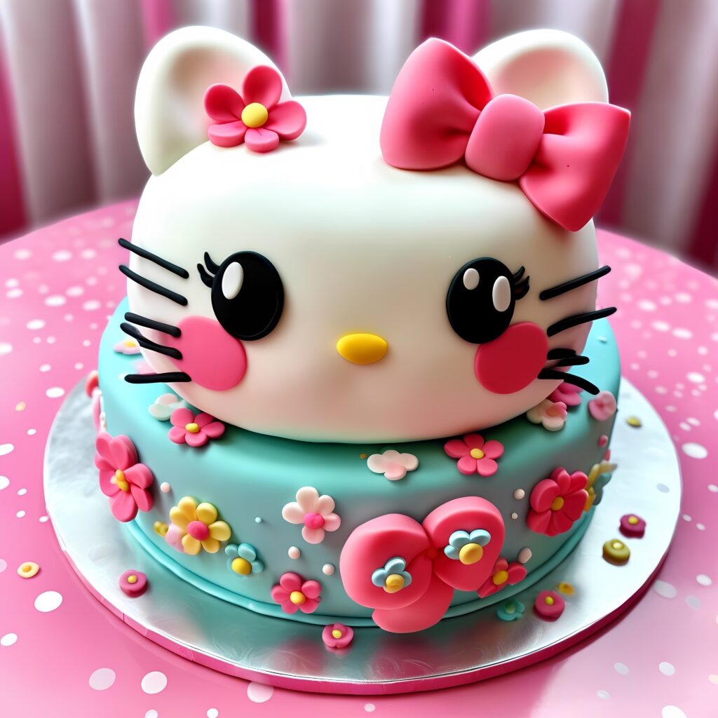 Hello Kitty Cake Recipe