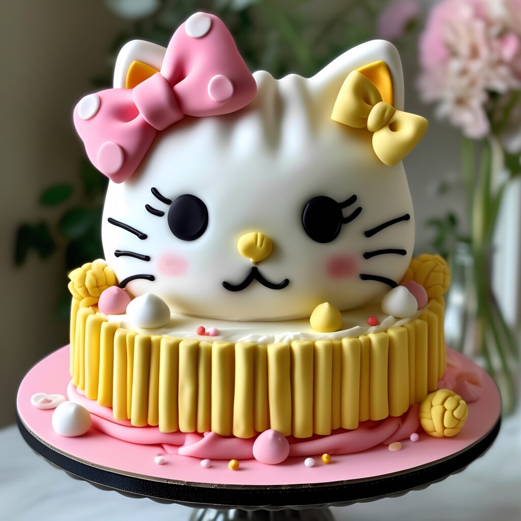 Hello Kitty Cake Recipe