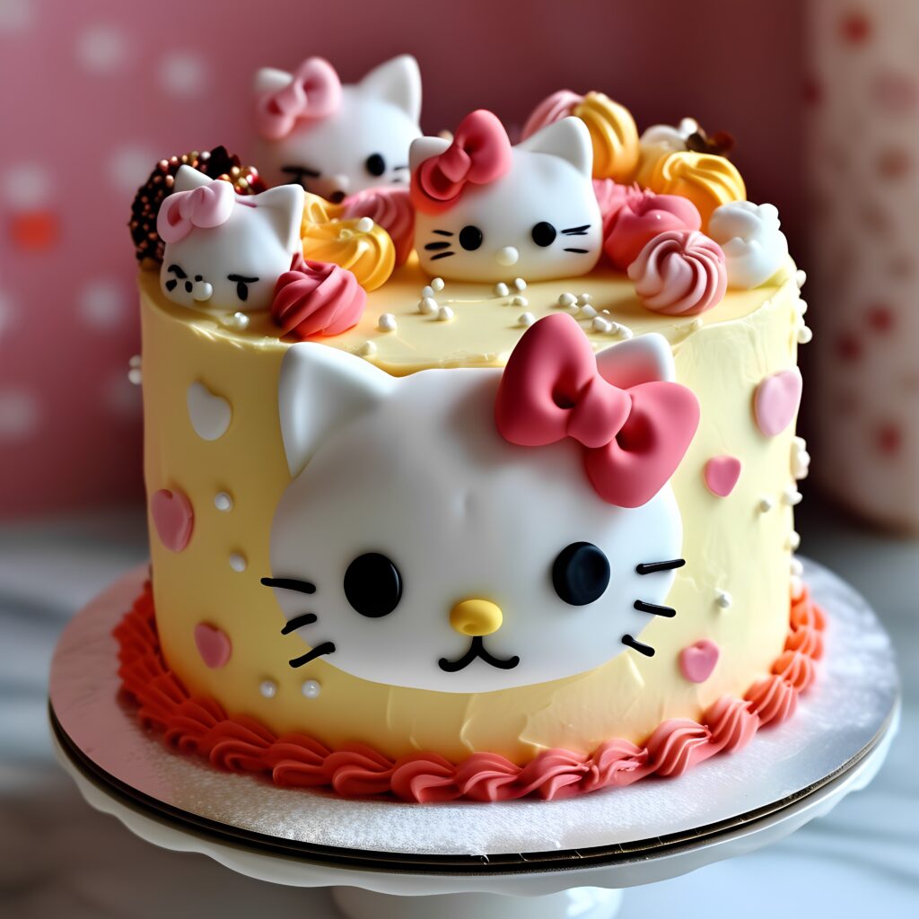 Hello Kitty Cake Recipe