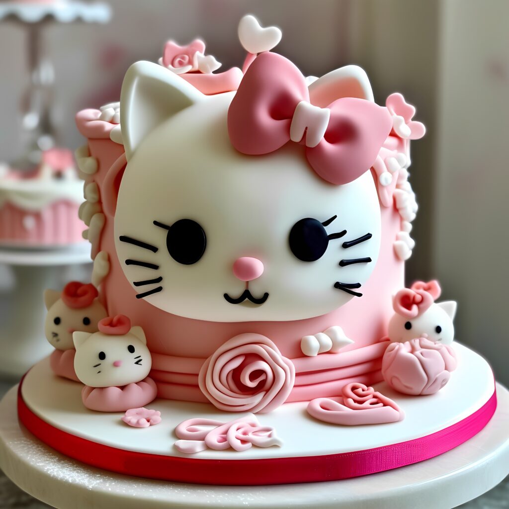 Hello Kitty Cake Recipe